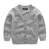 キッズ男の子 ボーイズ アウター 子供服 カーディガンセーターセーター 春秋 お出かけ 遊び着・ 通学・普段着・通園 YP053g 120cm