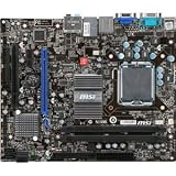 MSI Core 2 Quad/ Intel G41/ DDR3/ A&V&GbE/ MATX Motherboard G41M-P34