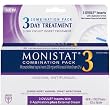 Monistat 3 Ovule Combination Pack