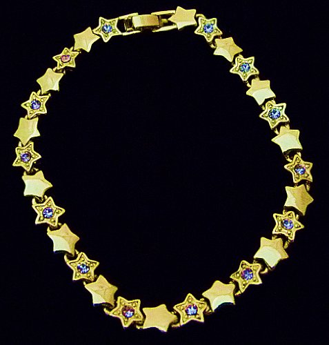 zartes Damenarmband "SternenGOLD"