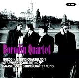 Borodin Quartet: String Quartet (Borodin Quartet 1/ Stravinsky Concertino/ Myaskovsky Quartet 1)