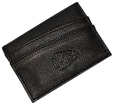 NFL Kansas City Chiefs Debossed Black Leather Money Clip