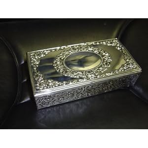 JEWELRY BOX BAROQUE 8.75X4.25