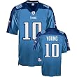 Vince Young #10 Tennessee Titans NFL 2007 Light Blue Youth Replica Jersey