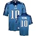 Vince Young #10 Tennessee Titans NFL 2007 Light Blue Youth Replica Jersey
