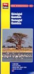 Carte routi�re et touristique : S�n�g...