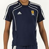 adidas Junior Scotland Training Jersey Navy/White