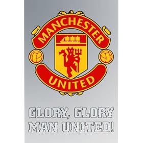 Manchester United Football Club - Club Crest Sports Poster Print, 24x36