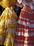 Colorful Flamenco Dresses at Feria de Abril, Sevilla, Spain
Photographic Poster Print by John & Lisa Merrill, 24x32