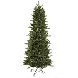 8.5' Pre-Lit Slim Vermont Fir Instant Shape Artificial Christmas Tree - Multi