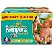 Pampers Baby Dry Windeln Gr.4 plus Maxi Plus 9-20 kg Mega plus Pack , 102 St�ck