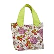 Olive N Figs Floral Spring Sequined Jute Handbag/Tote