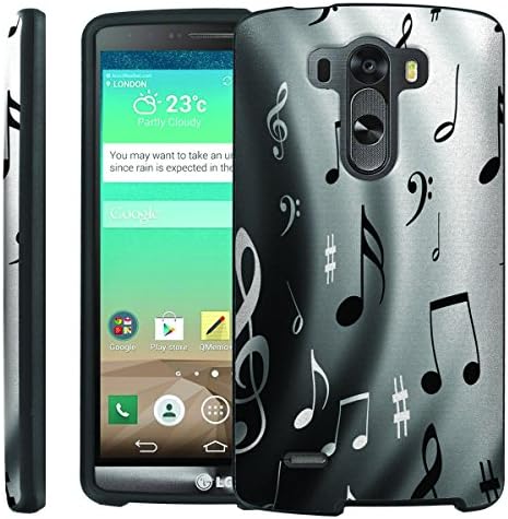 [ManiaGear] Design Graphic Image Shell Cover Hard Case (Music Noted) for LG G3