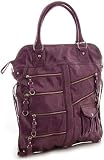 Oversized Patent Purple 