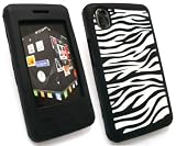 EMARTBUY LG KP500 COOKIE SILICON CASE/COVER/SKIN ZEBRA PATTERN