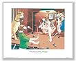 The Scratching Beagle by Arthur Sarnoff 17.75"x13.75" Art Print Poster