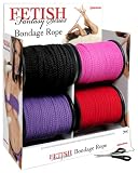 Fetish Fantasy Bondage Rope Display (4 Pieces)