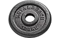 Royalbeach Gusseisen Hantelscheiben 2 x 1,25 Kg