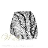 STUDIO 925: *ZEBRA RING*