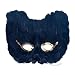Black Cat Feather Mask