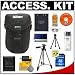 Nikon Coolpix Neoprene Case + 4GB Memory Card + EN-EL10 Battery + Tripod + Accessory Kit for S200, S210, S500, S510, S520, S60, S600 & S700 Digital Cameras