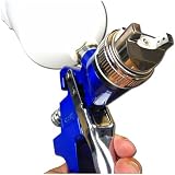 環境に優しいHVLP重力式エアースプレーガン口径1.4mm/600cc 広範囲の塗装作業に