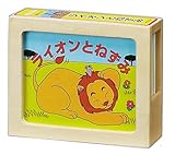 木製かみしばい(ライオンとねずみ)