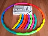 Hula hoop innovation for exercise-- Wavy Hoop 3 lb. Boxed