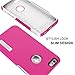 iPhone 6S Case, TOTU [Candy Series] Dual Layer Soft-interior Shock-Absorbing TPU Cases Anti-Scratch for iPhone 6/6S 2015 -Pink / White
