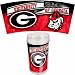 NCAA Georgia Bulldogs 16-Ounce 4-Pack Tumblers