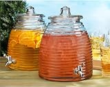 Beehive Glass Beverage Dispenser 2 Gallon Beehive Glass Beverage Dispenser 2 Gallon