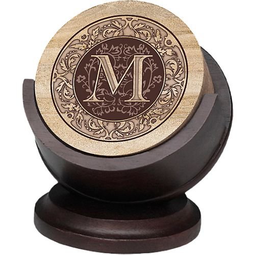 Thirstystone Dark Walnut Coaster Holder
