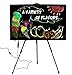 FlashingBoards LED Light-Up Dry Erase Menu Sign Message Writing Neon Board 35x23
