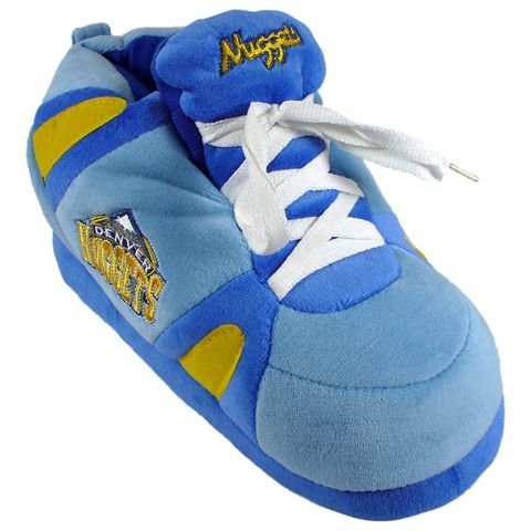 Denver Nuggets Mens Over Stuffed House Shoes