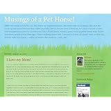 Musings of a Pet Horse