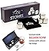 ACE Whiskey Stones - Rock Your Party With Stylish Reusable Stainless Steel Ice Cubes! Comes In Classy EVA Gift Box. B01M9F7CYM For Tongs Option