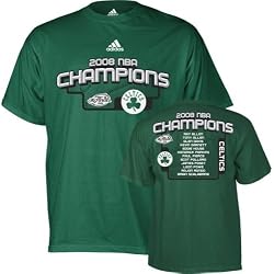 Boston Celtics 2008 NBA Champions Roster T-Shirt