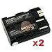 2 PACK 2000mAh Battery for Canon BP-511A BP-511 BP511 [Camera]