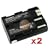 2 PACK 2000mAh Battery for Canon BP-511A BP-511 BP511 [Camera]