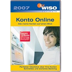 WISO Konto Online 2007, CD-ROM Alle meine Konten auf einen Blick! Perfekter �berblick �ber Ihre Konten. Schnelles und sicheres Homebanking inkl. iTAN-Unterst�tzung! ... und Lastschriften, Kontoausz�ge abrufen,