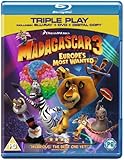 Madagascar 3: Europe's Most Wanted - Triple Play (Blu-ray + DVD + Digital Copy) [Region Free]
