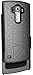 NageBee LG G4 Case with Free [Tempered Glass Screen Protector], Black Swivel Slim Belt Clip Holster Armor Protective Case, Defender Cover Holster Shell Combo Case for LG G4 - Black
