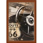 Route 66 II by Dee Dee Vintage 13.25 x 19.25 in Art Print Framed Picture