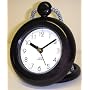 Shower Clock with Quartz Movement  black color