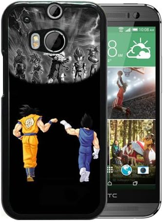 HTC ONE M8 Case,Dragon Ball Z Black HTC ONE M8 Screen Phone Case Nice and Fashion Design