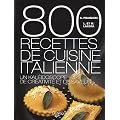 800 recettes de cuisine italienne