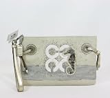 Coach Limited Edition Audrey Seahorse Resort Large Wristlet Bag Wallet 45537 Natural