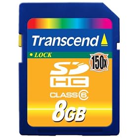 Transcend Speed SDHC Extreme Card 150x 