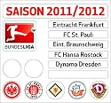 DFL Updateset 2. Bundesliga, 14,5 cm x 22cm, FD-DFL-UP-2.11