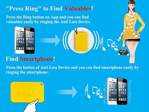 State of art Bluetooth 4.0 BLE Amti-loss device & Camera remote control, protect your smartphone as well as valuables like tablet, wallet, bag from theft.